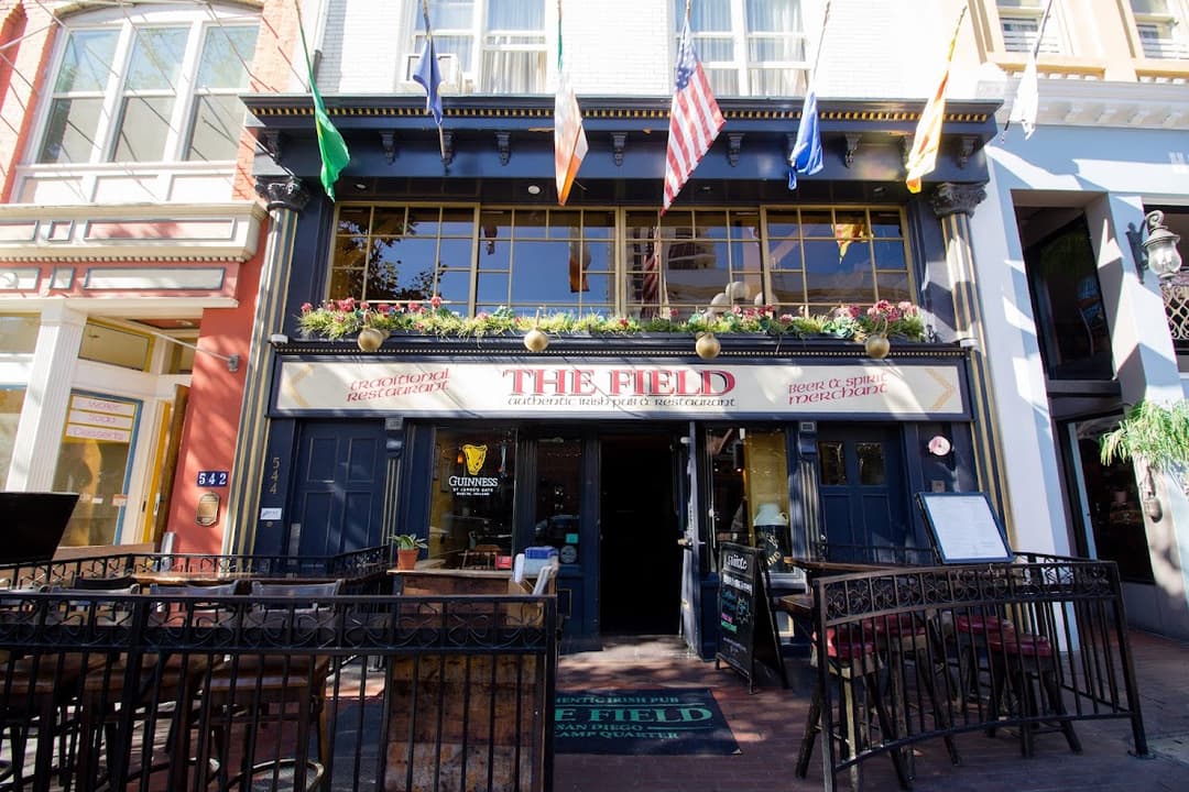The Field Irish Pub, a happy hour spot in San Diego