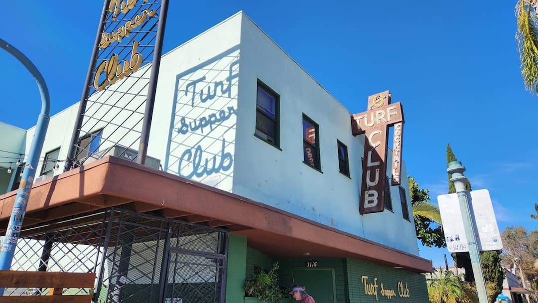 Turf Supper Club, a happy hour spot in San Diego