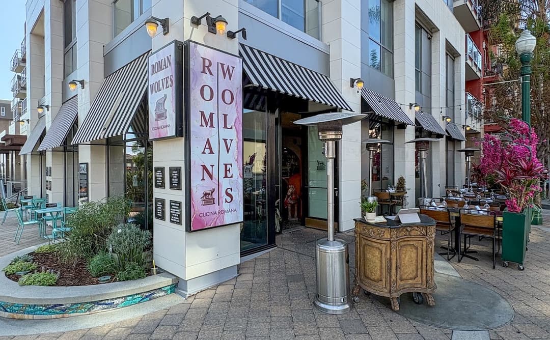 Roman Wolves, a happy hour spot in San Diego