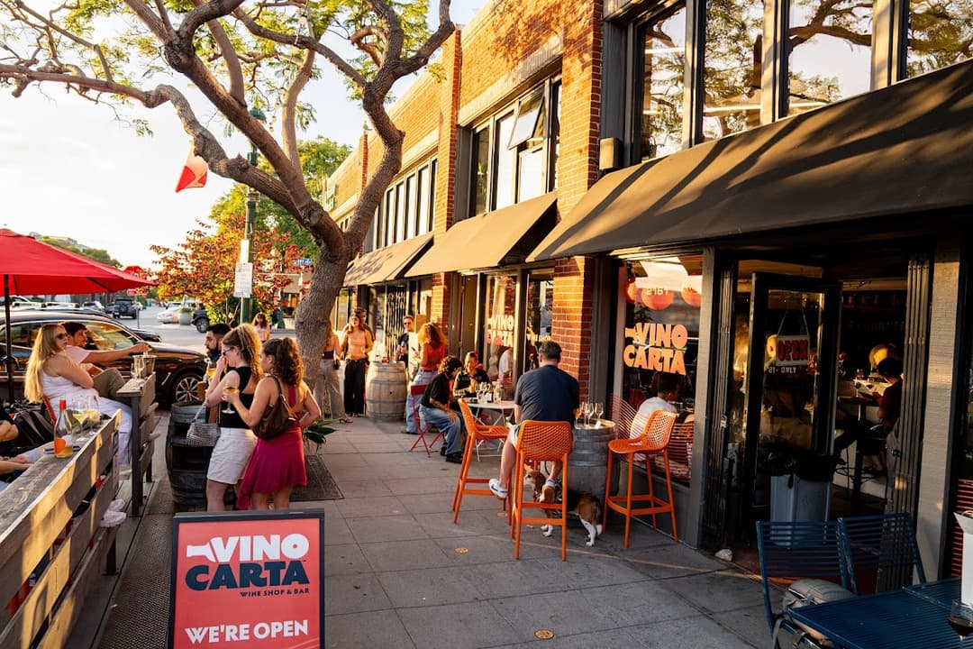 Vino Carta Wine Shop and Bar, a happy hour spot in San Diego