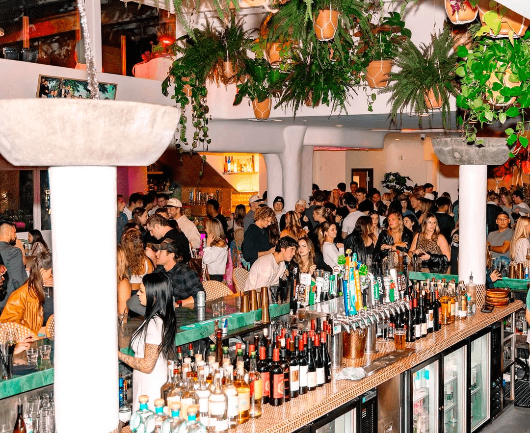 The Beverly Beach Garden, a happy hour spot in San Diego