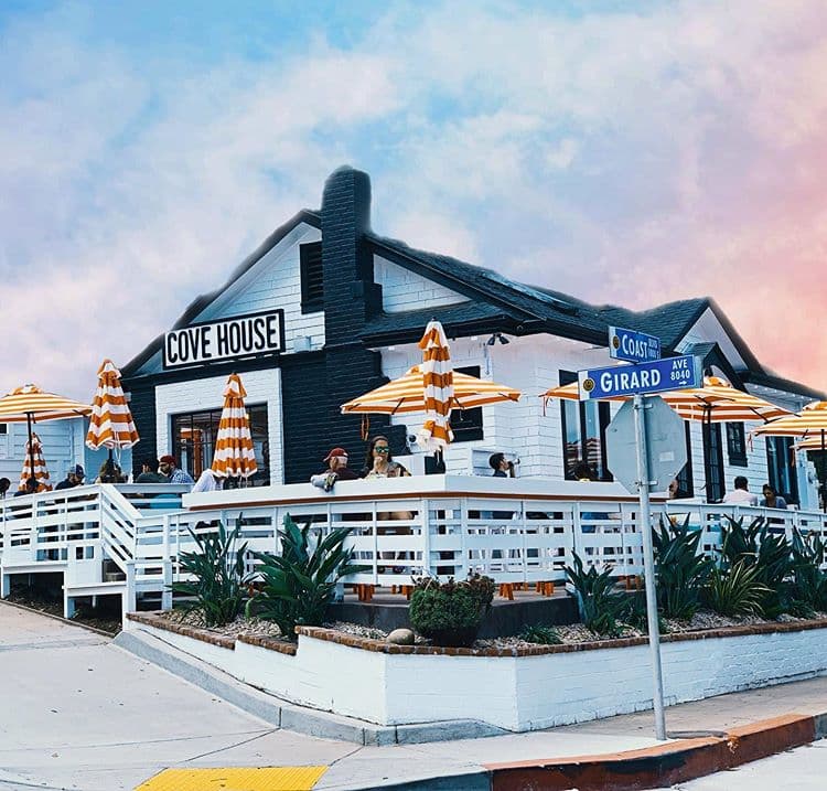 Cove House, a happy hour spot in San Diego