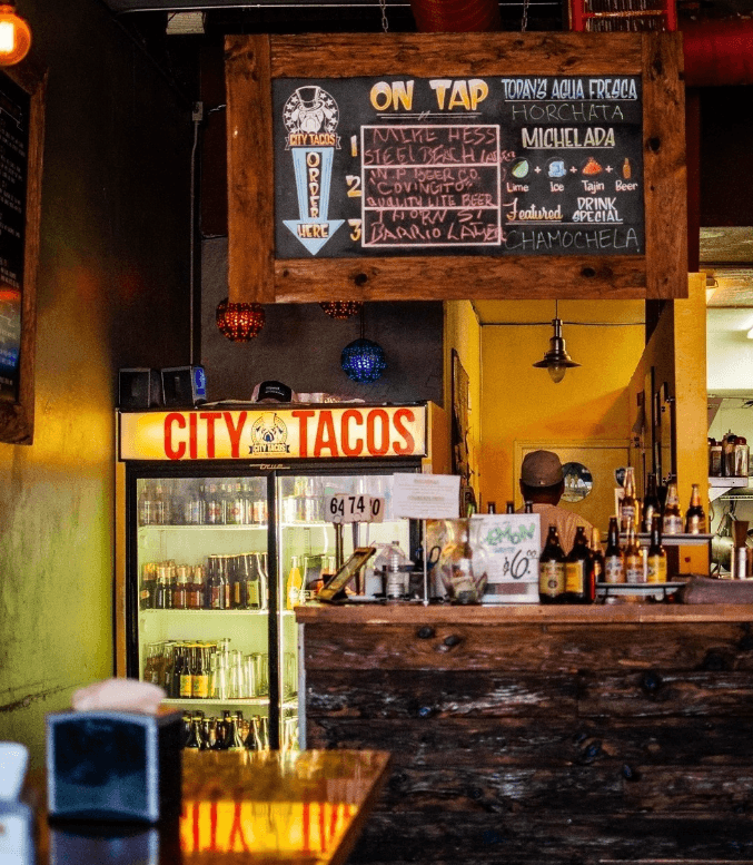 City Tacos, a happy hour spot in San Diego