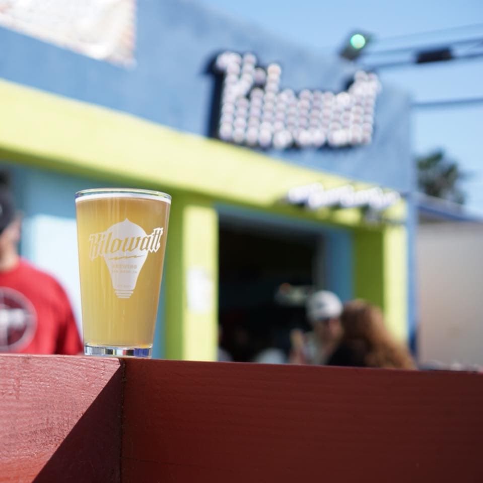 Kilowatt Brewing Ocean Beach, a happy hour spot in San Diego