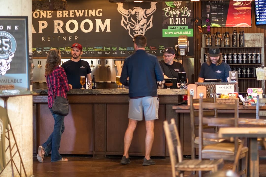 Stone Brewing Tap Room - Kettner, a happy hour spot in San Diego